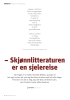 - Skjønnlitteraturen er en sjelereise