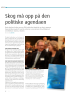 Skog må opp på den politiske agendaen