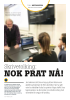 Skrivetolking: NOK PRAT NÅ!