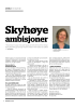 Skyhøye ambisjoner