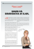SMØR PÅ BRØDSKIVA DI SJØL