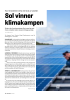 Sol vinner klimakampen