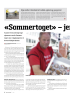 «Sommertoget» - jernbanens triumfferd