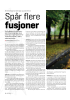 Spår flere fusjoner