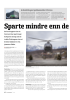 Sparte mindre enn de trodde