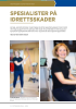 SPESIALISTER PÅ IDRETTSSKADER