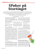 SPøker på Stortinget