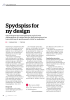 Spydspiss for ny design