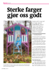 Sterke farger gjør oss godt