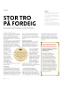 STOR TRO PÅ FORDEIG