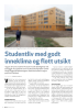 Studentliv med godt inneklima og flott utsikt