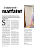Studerer midt i matfatet