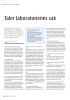Taler laboratorienes sak