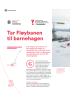 Tar Fløybanen til barnehagen