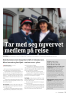 Tar med seg nyvervet medlem på reise