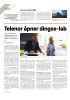 Telenor åpner dingse-lab