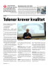 Telenor krever kvalitet