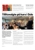 Tillitsvalgte på kurs i Oslo