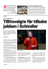 Tillitsvalgte får tilbake jobben i Schindler