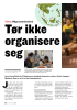 Tør ikke organisere seg