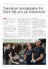 Trøndersk ramsløkpølse fra Osen fikk pris på matfestival