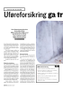 Uføreforsikring ga trygghet
