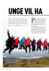 UNGE VIL HA FRILUFTSLIV