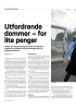 Utfordrende dommer - for lite penger