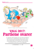 VALG 2017: Partiene svarer