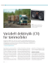 Variabelt dekktrykk (CTI) for tømmerbiler