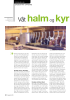 Våt halm og kyr med diaré