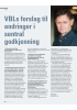 VBLs forslag til endringer i sentral godkjenning