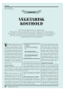 VEGETARISK KOSTHOLD