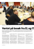 Ventet på besøk fra EL og IT