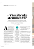 - Vi må bruke stemmen vår