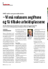 - Vi må redusere avgiftene og få tilbake arbeidsplassene