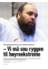 - Vi må snu ryggen til høyreekstreme