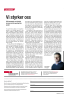 Vi styrker oss