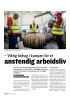 - Viktig bidrag i kampen for et anstendig arbeidsliv