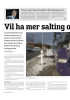 Vil ha mer salting og strøing på veiene
