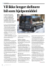 Vil ikke lenger definere bil som hjelpemiddel