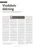 Vindskeiv dekning