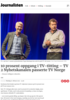 10 prosent oppgang i TV-titting - TV 2 Nyhetskanalen passerte TV Norge