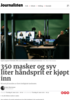 350 masker og syv liter håndsprit er kjøpt inn