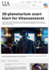 3D-planetarium snart klart for Vitensenteret