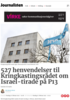 527 henvendelser til Kringkastingsrådet om Israel-tirade på P13