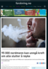 95 000 nordmenn kan unngå kreft om alle slutter å røyke