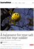 Å balansere for mye salt med for mye sukker