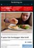 Å spise fisk forebygger ikke kreft