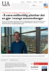 - Å være midlertidig påvirker det en gjør i mange sammenhenger